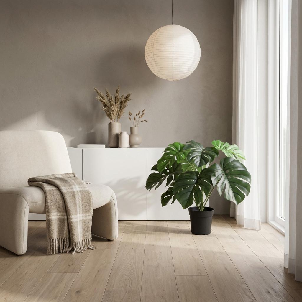 Monstera Deliciosa – Kunstpflanze – 45 cm