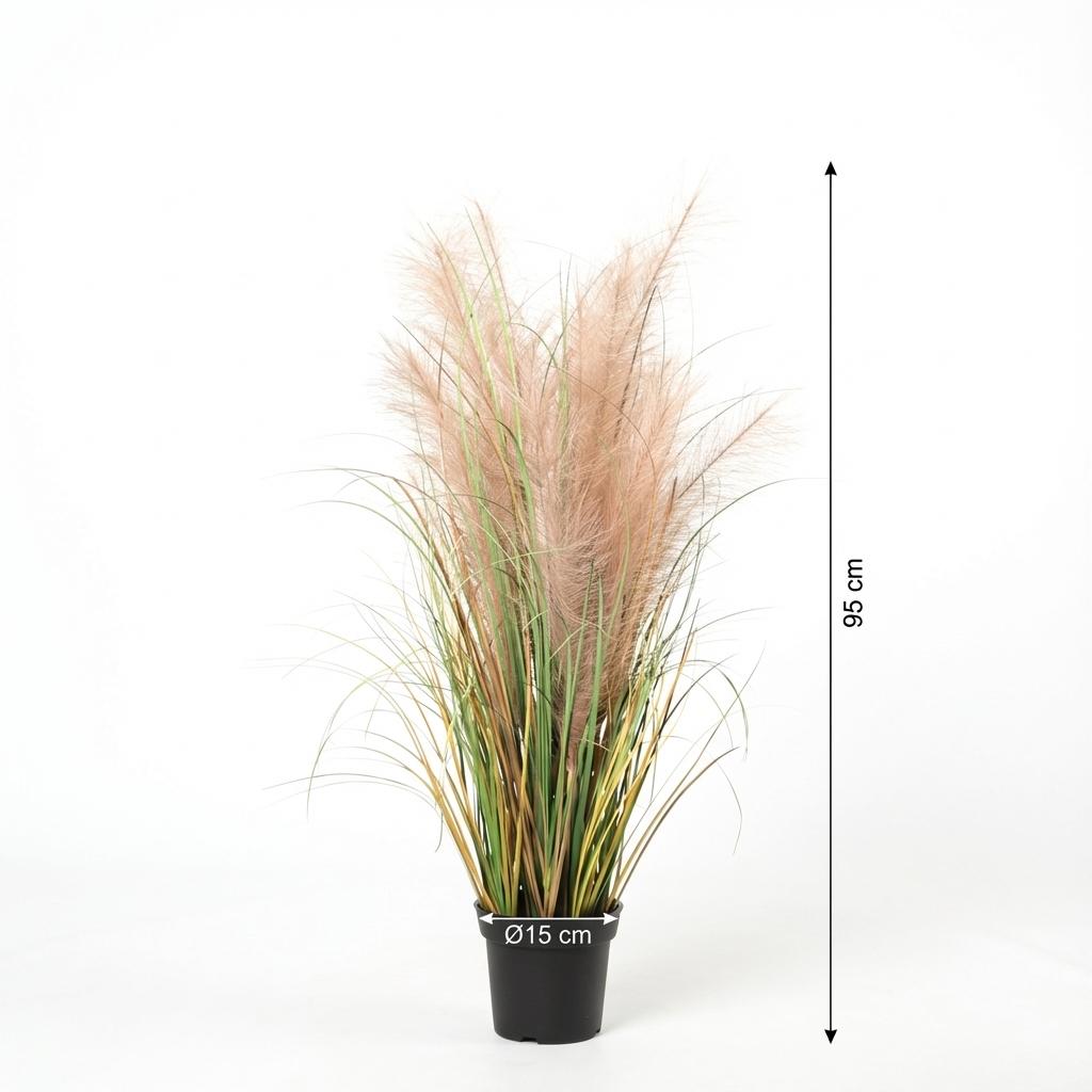 Phragmites Gras – Kunstpflanze – 95 cm