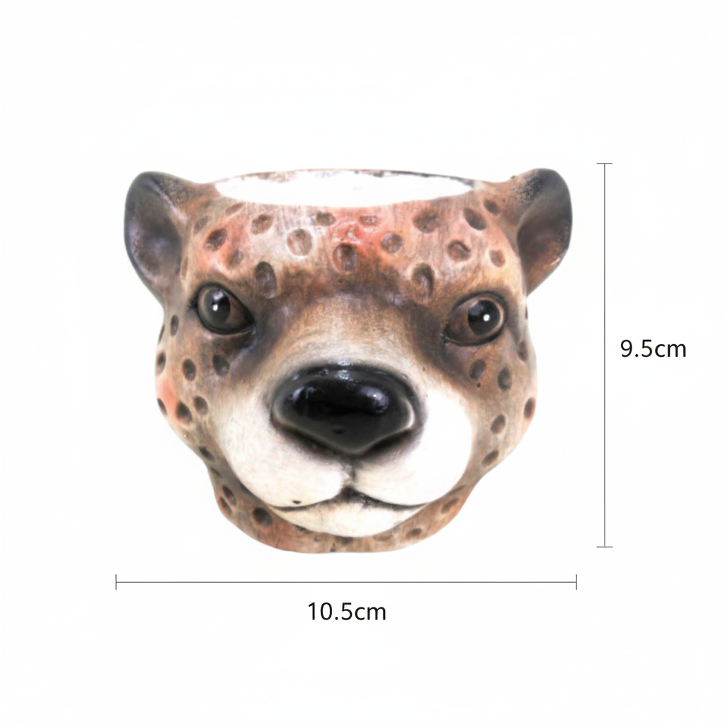 Pflanzentopf – Leopard – Ø10 cm