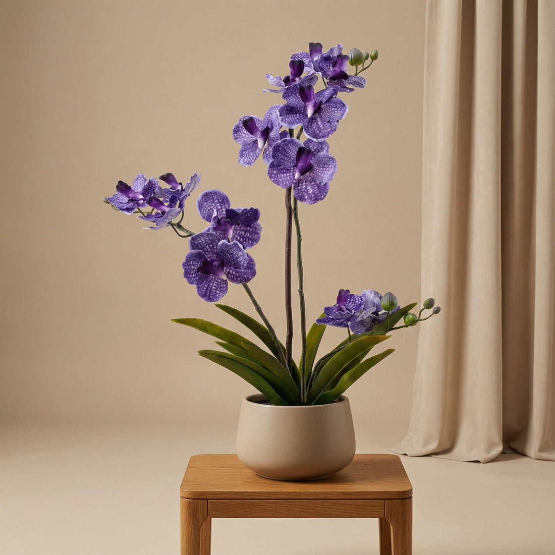 Orchidee Vanda 60 cm – Kunstpflanze – 60 cm