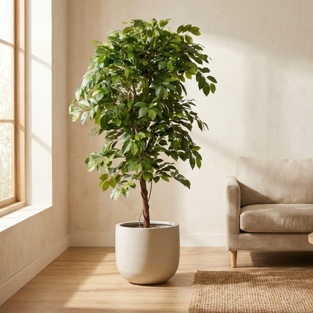 Ficus Deluxe Vine Kunstbaum – Kunstpflanze – 140 cm