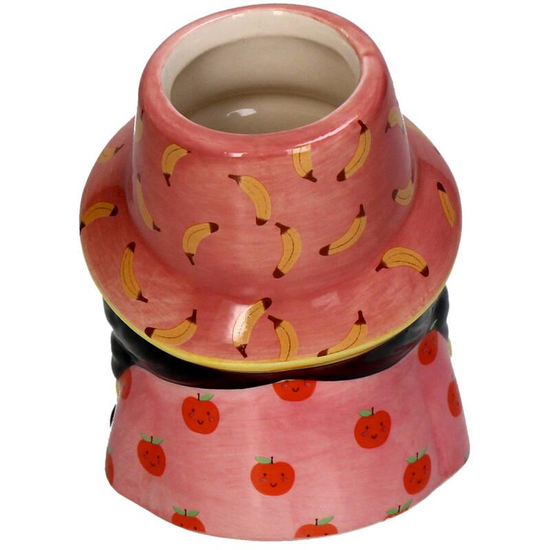 Pflanzentopf – Dolomit mehrfarbig 10,2 cm – Ø7 cm